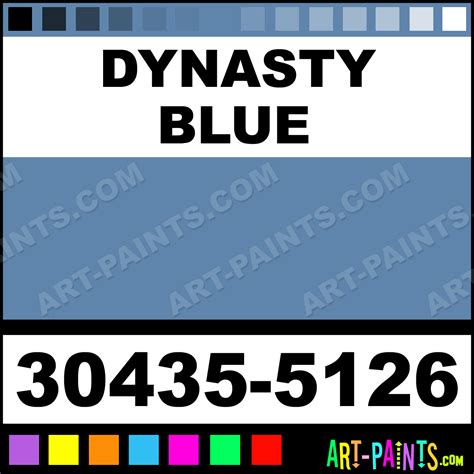 Dynasty Blue Stoneware Glaze Ceramic Paints 30435 5126 Dynasty Blue