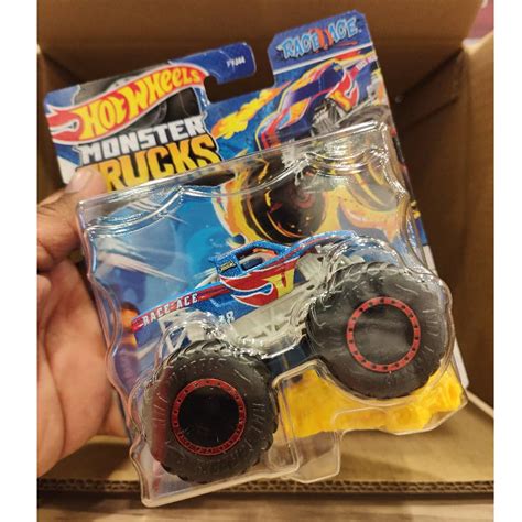 Hot Wheels Monster Truck Race Ace HWMT BACK TO BASICS Shopee Malaysia