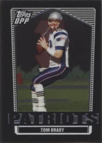 2007 Topps Draft Picks And Prospects DPP Chrome Black 4 Tom Brady