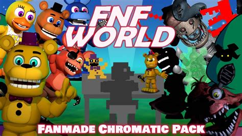 Fnf World Fanmade Chromatic Scale Pack Link In Description Youtube