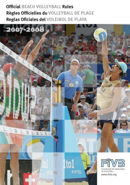 Reglas Oficiales del Voleibol de Playa - FIVB