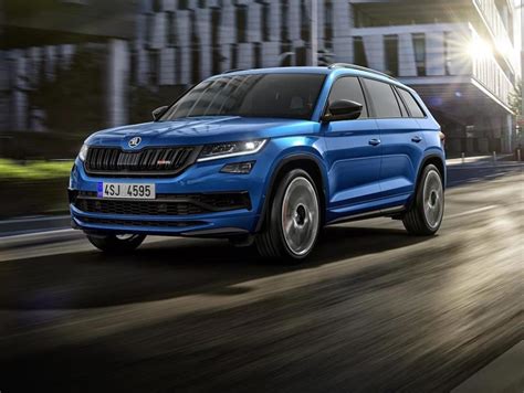 Nuova Skoda Kodiaq RS Filmata Durante I Giri Veloci Al Nurburgring