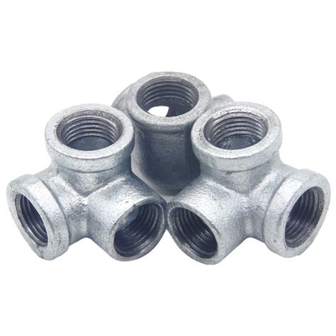 Galvanized Malleable Iron Side Outlet Elbow Pipe Fitting Plumbing Pipe