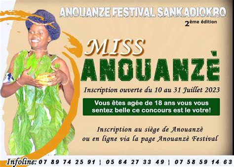 Anouanzè Festival Sankadiokro Ce Quil Faut Savoir De La 2e édition