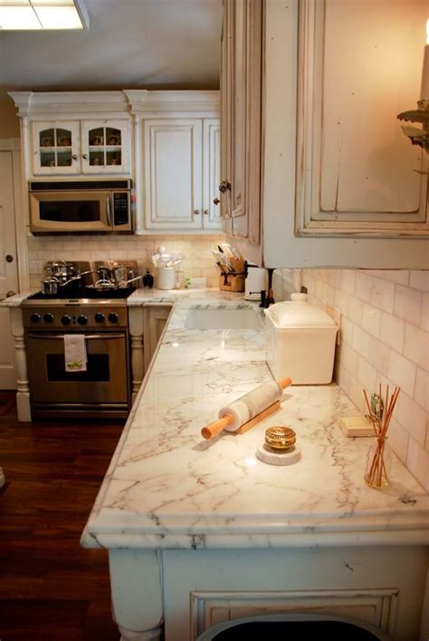 Calcutta Gold Marble Kitchen Countertops Things In The Kitchen