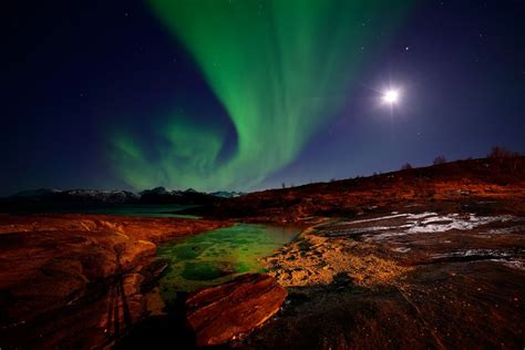 luminous night by John A.Hemmingsen Origin Of Earth, Clear Winter ...