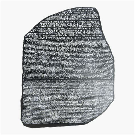 Replica Rosetta Stone - Rosetta Stone Full Replica, HD Png Download ...