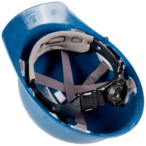 Cordova Duo Safety Blue Cap Style Hard Hat With 6 Point Ratchet Suspension