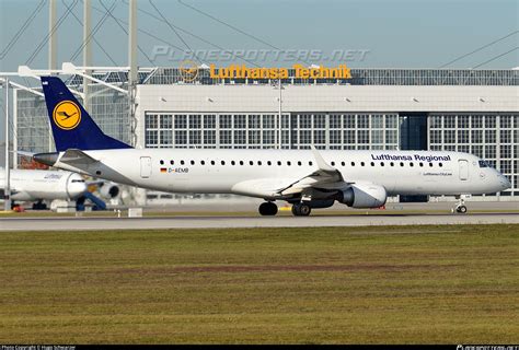 D Aemb Lufthansa Regional Embraer Erj Lr Erj Lr Photo By