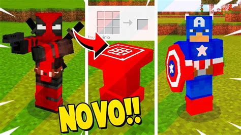 Lan Ou O Addons Mod De Super Her Is Crafts Para Minecraft Pe