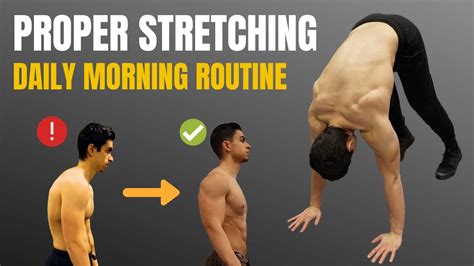 Morning Stretching Routine 5 Simple Full Body Stretches Youtube