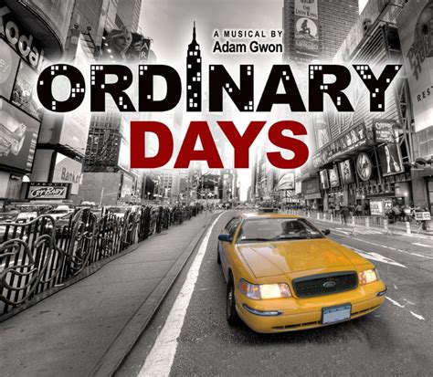 Ordinary Days A Musicalshow The Lyric Theatre