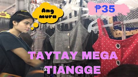 Pinaka Murang Bilihan Sa Taytay Tiangge Taytay Mega Tiangge Tmt