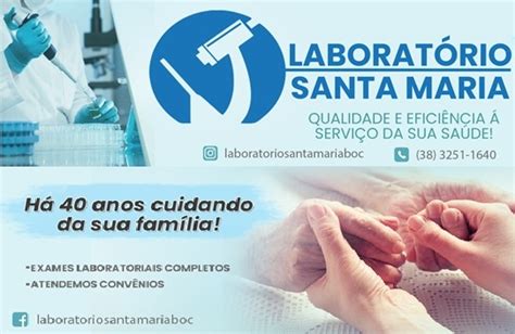 Laborat Rio Santa Maria Qualidade E Efici Ncia A Servi O Da Sua Sa De