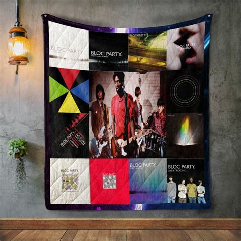 Bloc Party Album Covers Quilt Blanket Dreamrooma