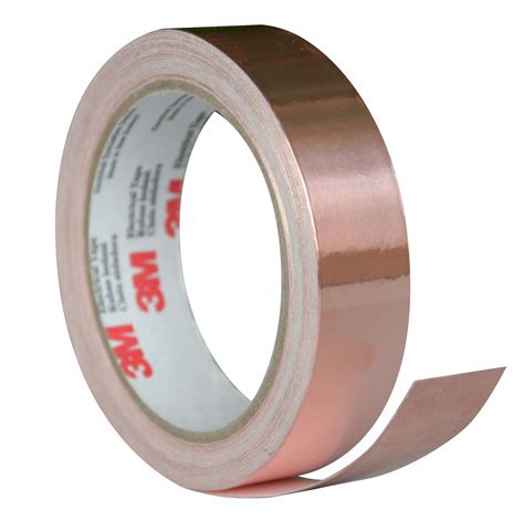 Gen Purpose Foil 3m™ Conductive Electrical Tape 2jmp9 1181 3 8 X18yd Grainger