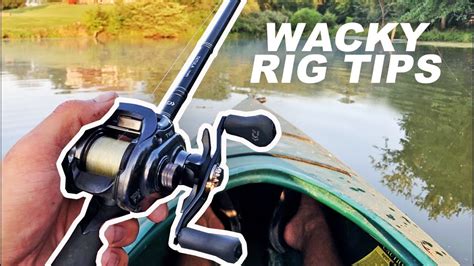 How To Use A Wacky Rig Senko For Big Bass Tips Kayak Fishing Youtube