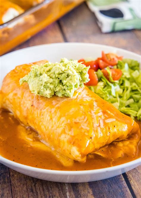 Easy Wet Burritos Recipe Dinners Dishes And Desserts