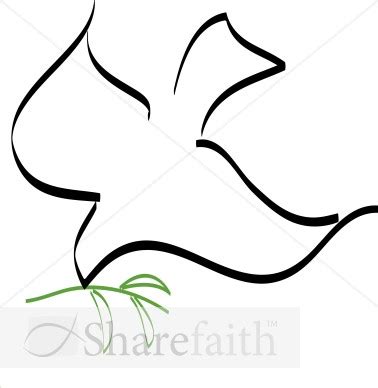 Dove of peace clipart - Clipground