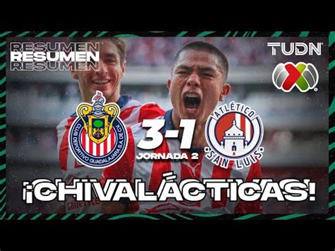 Chivas Venci A San Luis Por El Apertura De La Liga Mx