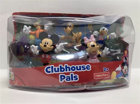 DISNEY JUNIOR MICKEY Mouse Clubhouse Pals 5 Pc Figure Set Fisher