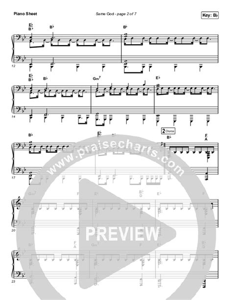 Same God Sing It Now SATB Sheet Music PDF Elevation Worship Jonsal