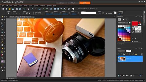 Corel Paintshop Pro X Review Ephotozine Off