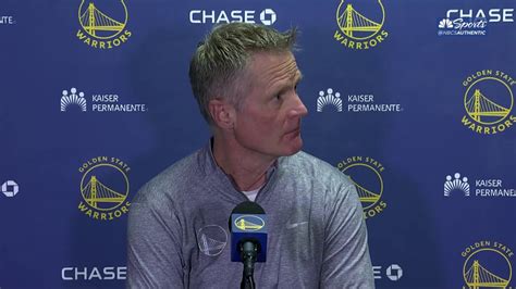 Warriors Steve Kerr Reacts To Draymond Greens Suspension Nbc Sports Bay Area And California