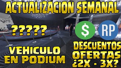 ACTUALIZACIÓN SEMANAL GTA V ONLINE YouTube