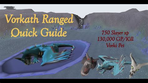 OSRS Vorkath Quick Ranged Guide YouTube