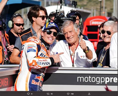 Gosip Marc Marquez Berpisah Dengan Repsol Honda Legenda MotoGP Angkat