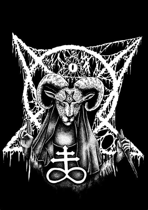 Baphomet Psychouse Art Drawings Illustration Fantasy Mythology