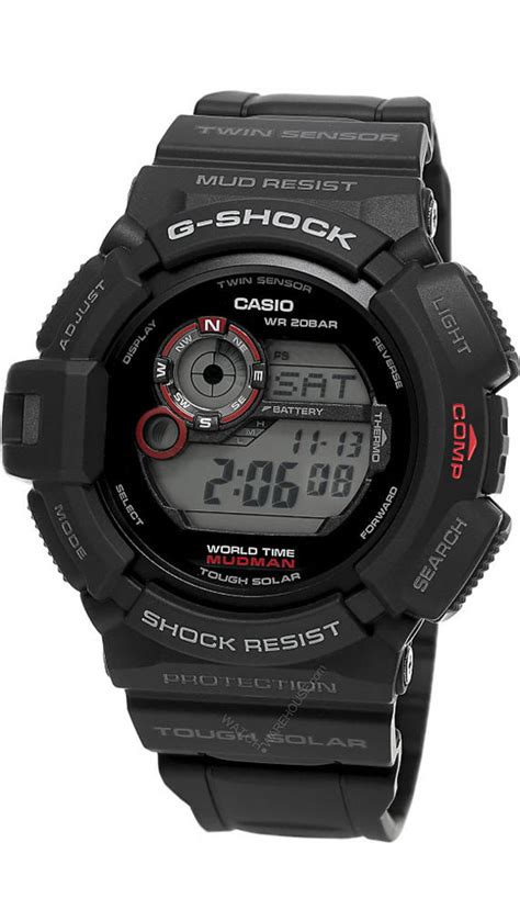 Casio G Shock Mudman Digital World Timer Alarm Mens Watch G9300 1