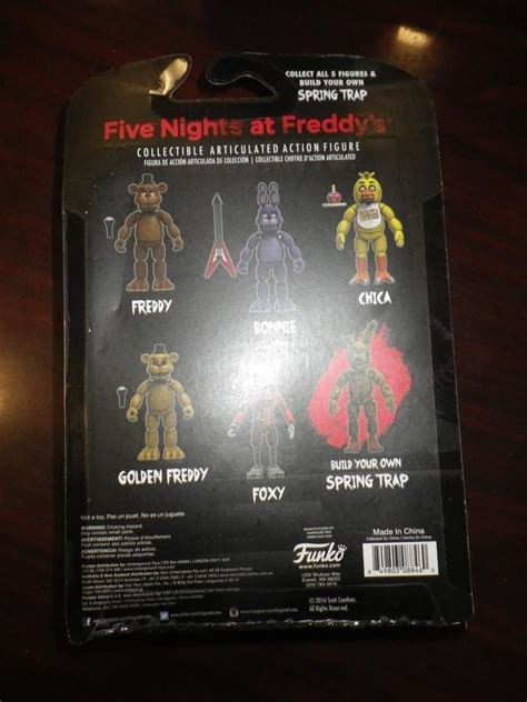 Fnaf Freddy Five Nights At Freddys Funko Articulated 5 Action Figure