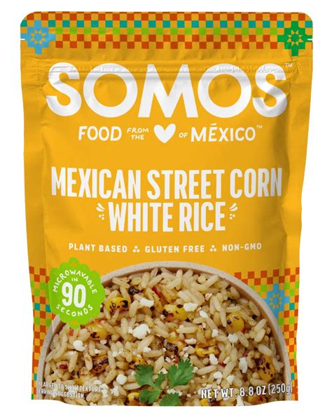 Somos Mexican Street Corn White Rice - Shop Rice & grains at H-E-B