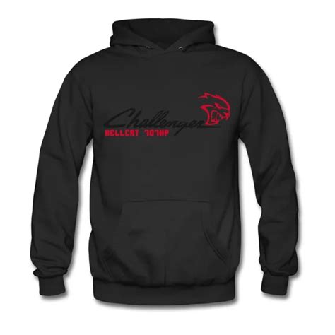 Dodge Challenger Hellcat Unisex Hoodie Sweatshirt In Hoodies