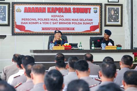 Kapolda Sumut Berantas Narkoba Dan Sukseskan Pemilu 2024