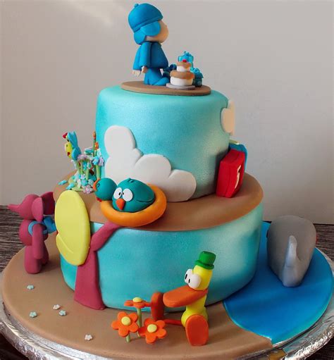 Pocoyo Cake