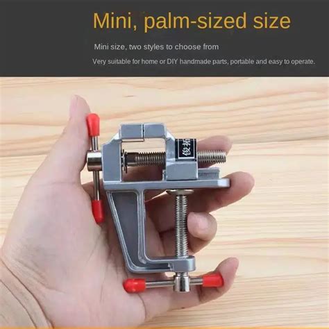 Mini Table Vice Aluminum Alloy Small Bench Vise Small Flat Pliers