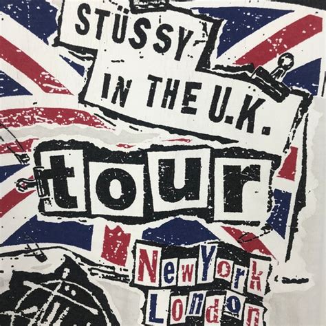 Vintage 90s Stussy Sex Pistols Anarchy Punk Stussy In Gem