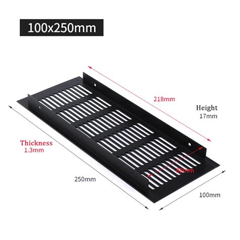 Rejilla de ventilación de aleación de aluminio lámina perforada de 150