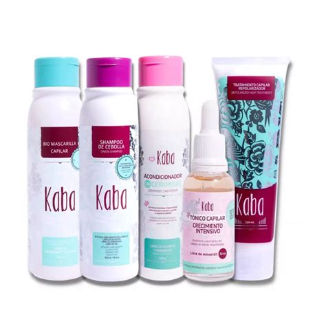 Kaba Kit Completo Crecimiento Efectivo Belleza Productos Vzla