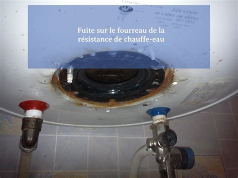 Fuite Chauffe Eau Lectrique Causes Les Plus Fr Quentes