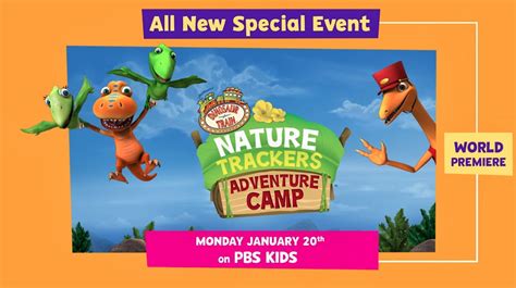 Dinosaur Train on PBS Kids: Nature Trackers Adventure Camp World Premiere - Mom Endeavors