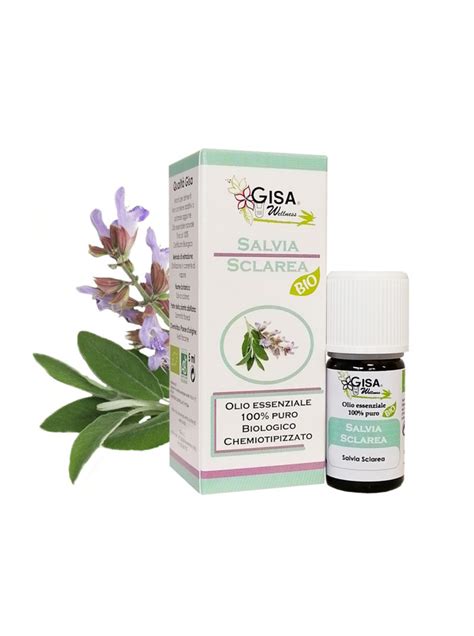 Ulei Esential De Salvia Sclarea Bio Ml Gisa