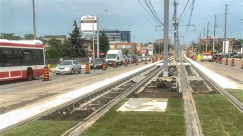 The Eglinton Crosstown Lrt Is Getting Green Tracks Photos Urbanized