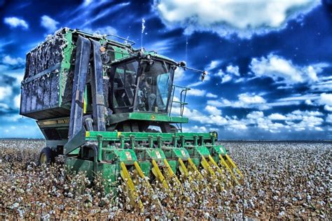 Cotton Harvester | Barnhardt Purified Cotton