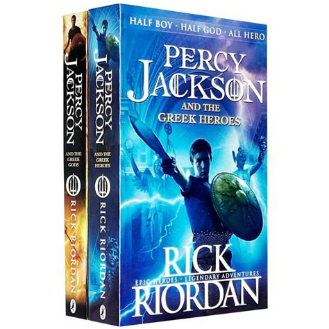 Percy Jacksons Greek Myths Series 2 Books Collection Set By Rick