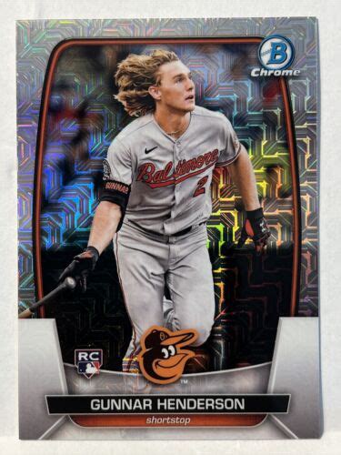 Bowman Chrome Mega Box Mojo Rookie Rc Refractor Gunnar