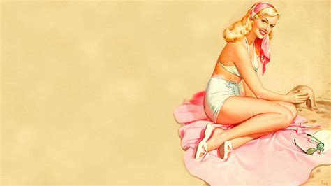 Pin Up Girl Wallpapers 54 Images